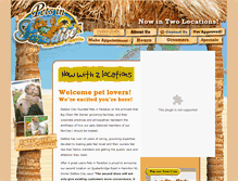 Tablet Screenshot of petsinparadise.com